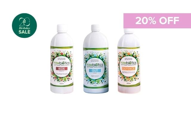 20% Off Rawbiotics Range Cover Image